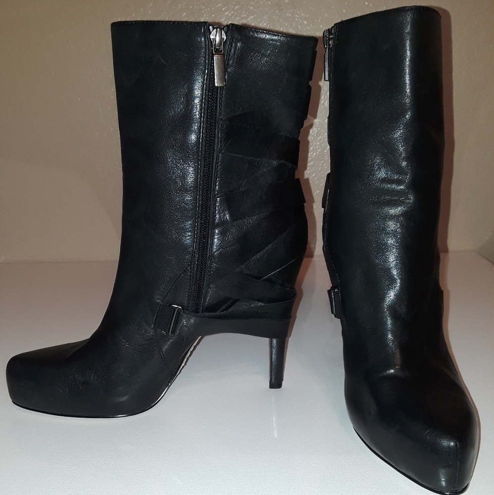 Great soft leather Boutique 9 boots, zs 10